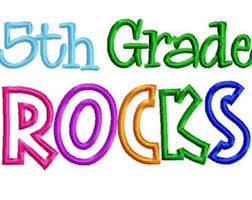 5th Grade End of Year Activities